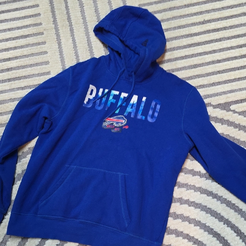 Blue Adidas Buffalo Men's Hoodie